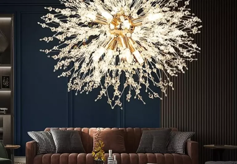 Elevating Your Space with a Crystal and Iron Chandelier