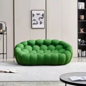 bubble cloud sofa - green color