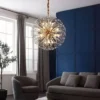 crystal branch chandelier