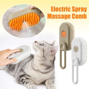 steam cat brush keeping home clean and pet happy