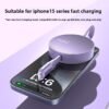 Retractable USB Type-C to Type-C - suitable for iphone 15 series fast charging