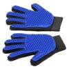 Pet Grooming and Deshedding Glove - 2 blue gloves Pet Grooming and Deshedding Glove - 2 blue gloves