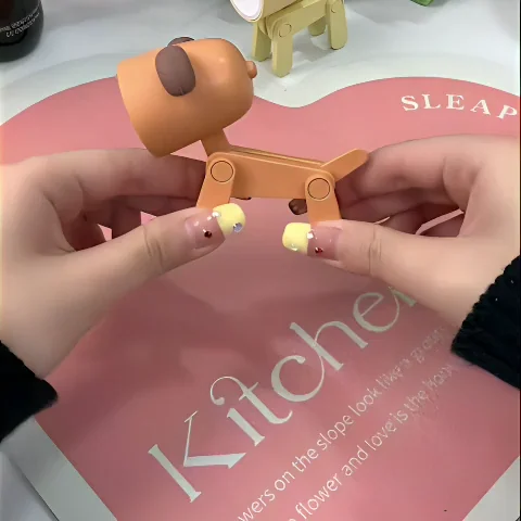 LED Kawaii Pet Night Light - Cartoon Dog or Deer Lamp